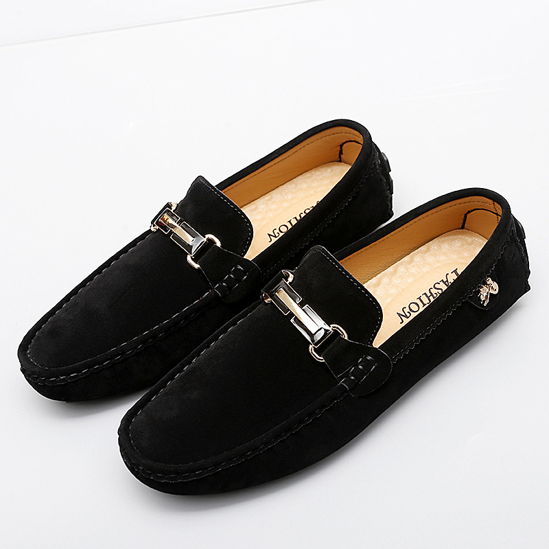Men's Gommino Handmade Stitching Leather Shoes foto 3