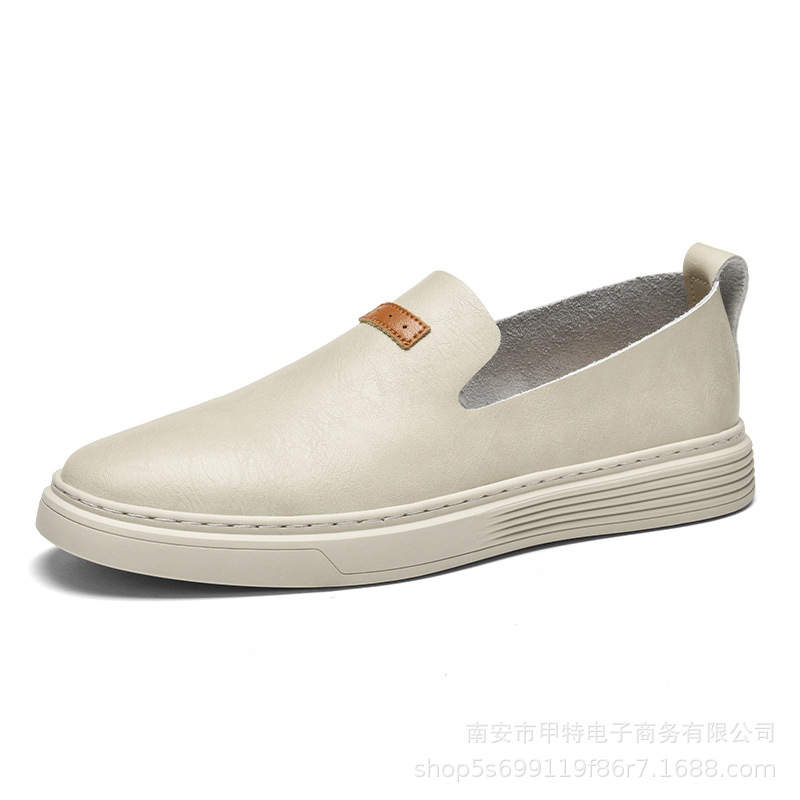 Summer Outdoor Casual Cowhide Simple Fashion Men's Shoes foto 2