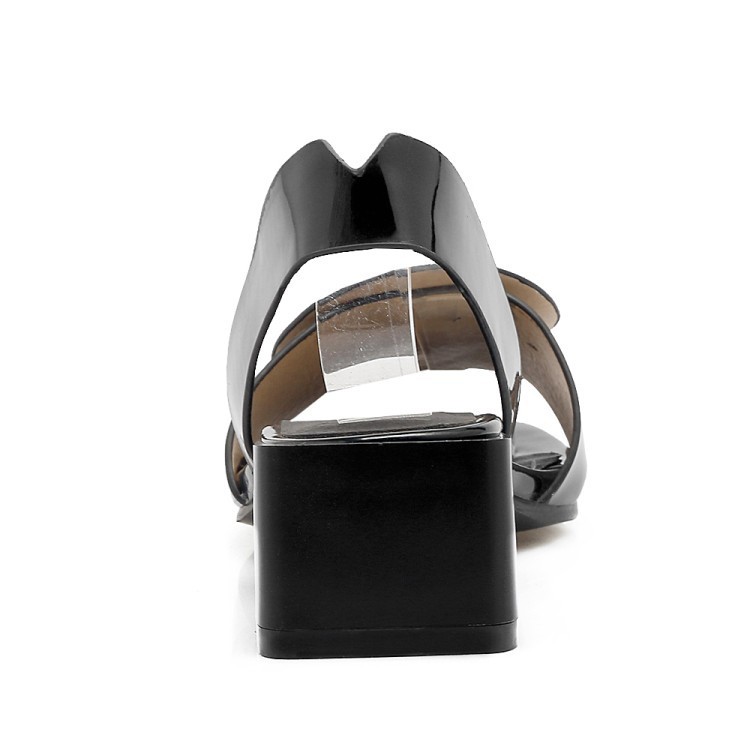Large-size Decorative Sandals With Round Or Square Designs foto 5