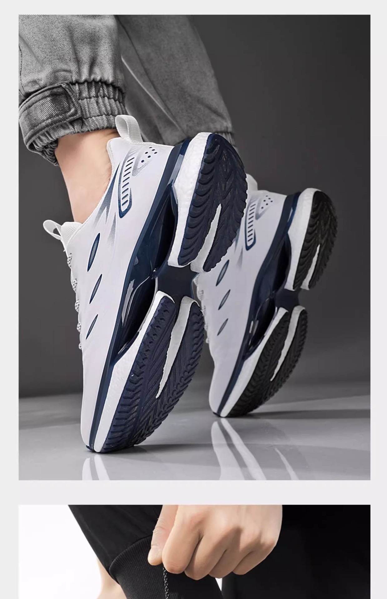 Sports Running Increased By Lightweight Soft Sole Dad Shoes foto 2