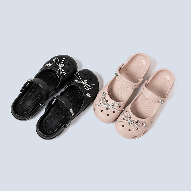 Baotou Hollow-out Casual All-match Sandals foto 4