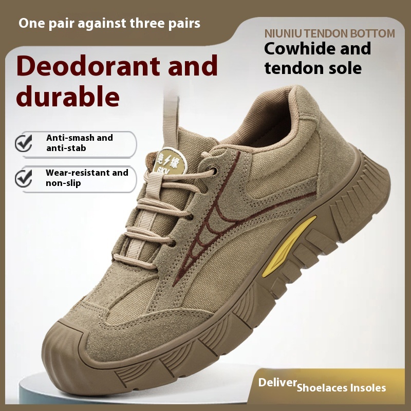 Labor Protection Shoes Are Lightweight And Breathable For Summer Work foto 5