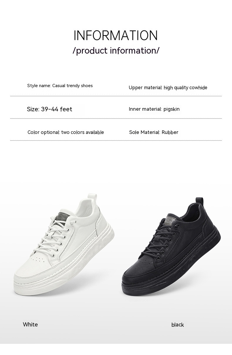 Breathable White Shoes Slip-on Sports And Leisure Soft Bottom Skateboard Shoes foto 4