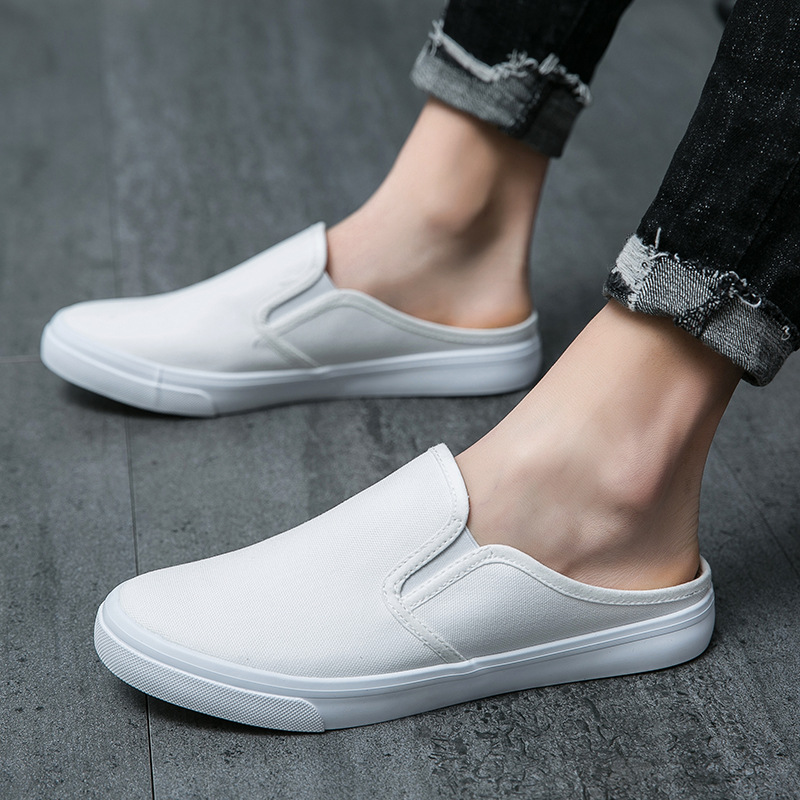 Fashion Men's Slip-on Closed Toe Canvas Shoes foto 4