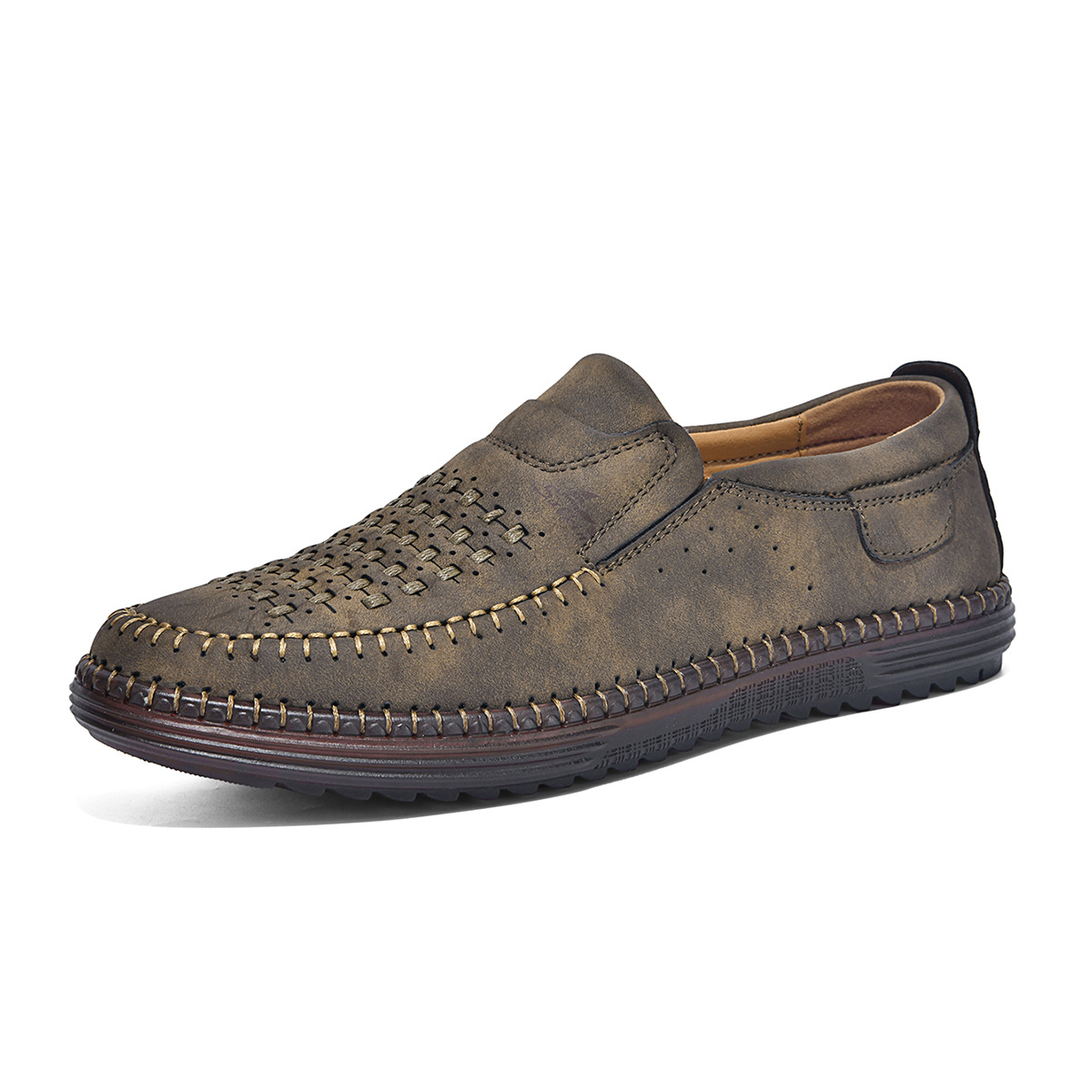 Perforated Breathable Casual Shoes Lightweight For Outdoor Use foto 4