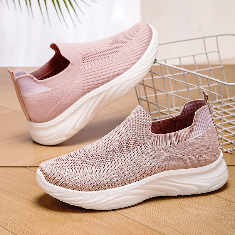 All-matching Summer New Women's Shoes Soft Bottom Not Tired Feet Comfortable Breathable Running Shoes foto 2