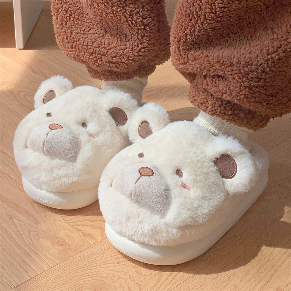 Fashionable Warm Baotou Plush Shoes foto 3