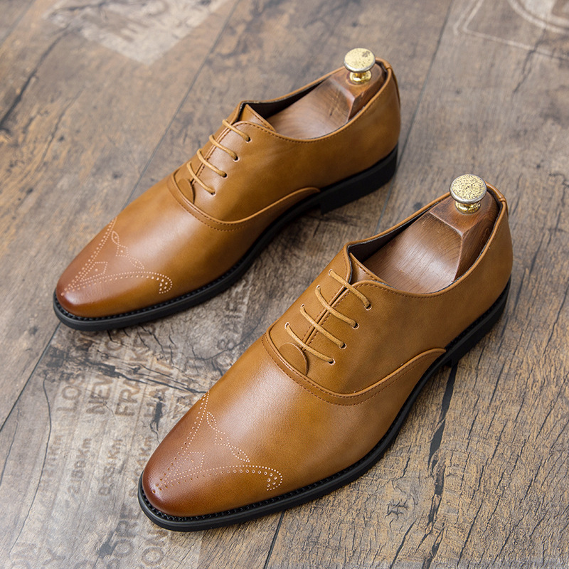 Men's Shoes Korean Style British Tide Shoes Casual Business foto 2