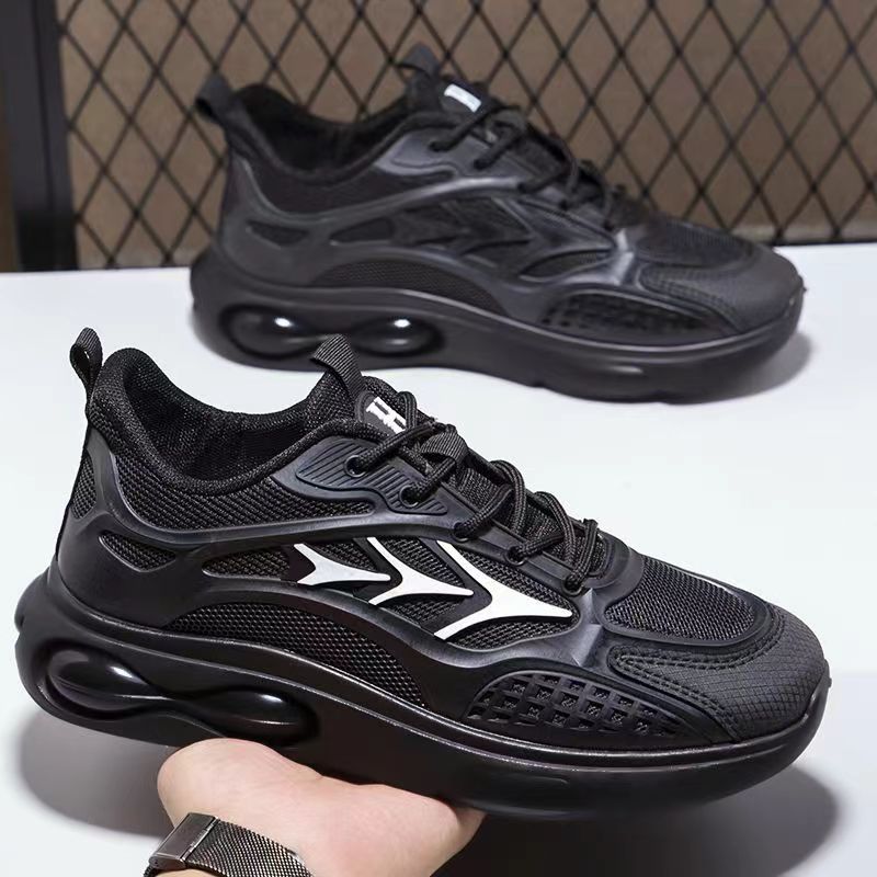 All-match Casual Fashion Men's Mesh Air Cushion Stretch Sneaker foto 2