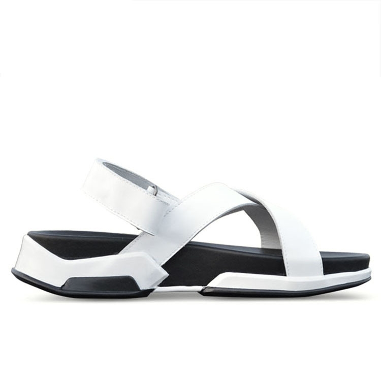 Korean Casual Men's Sandals Genuine Leather Elevator Beach foto 2
