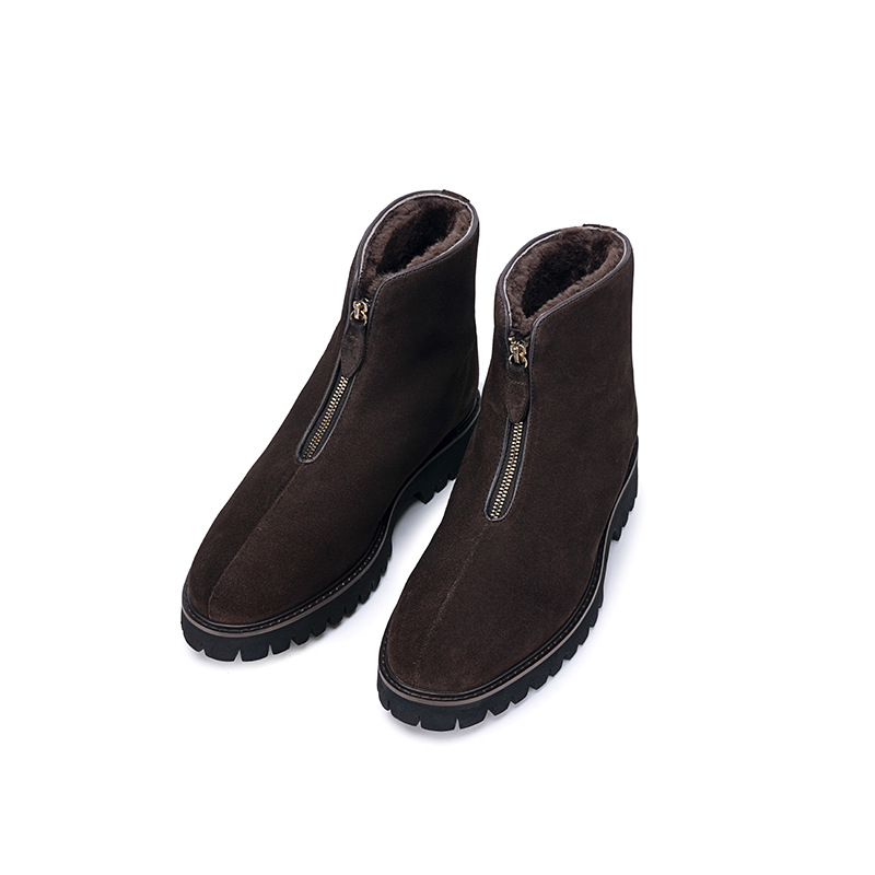British Thick Height Increasing Snow Boots Platform Boots foto 2