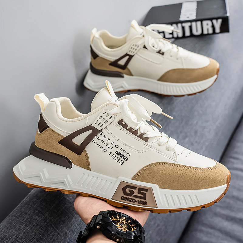 Mens Casual Trendy Slip-resistant And Abrasion-resistant Sneakers foto 2