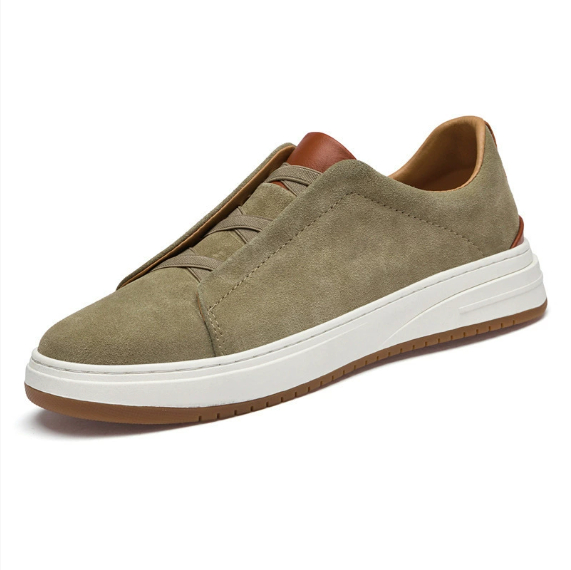Men's Leather Soft-soled Breathable Sneakers foto 3