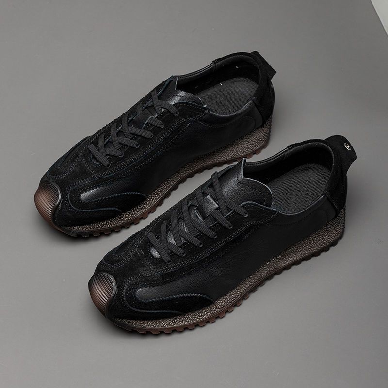 New Leather Sneakers Retro Sports Casual Shoes foto 5