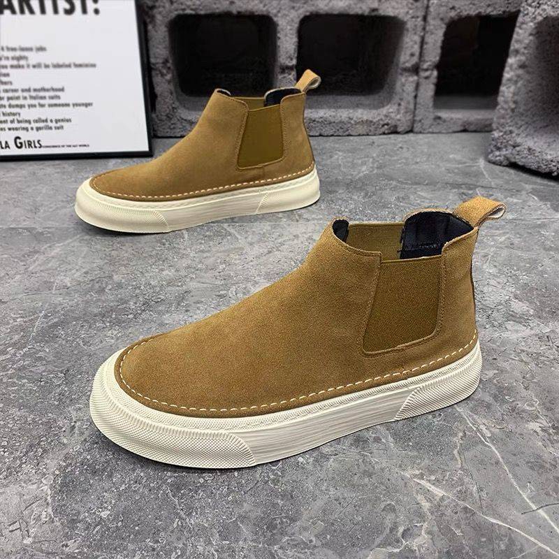 Men's Casual High Top Chelsea Martin Boots foto 4