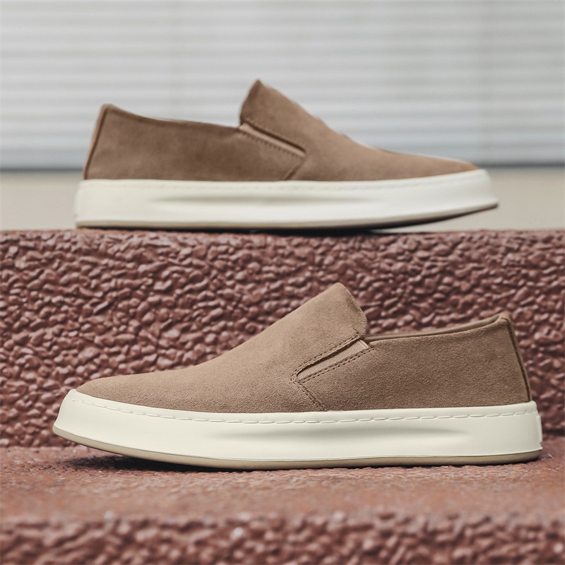Korean Style Versatile Casual Men's Platform Shoes foto 2