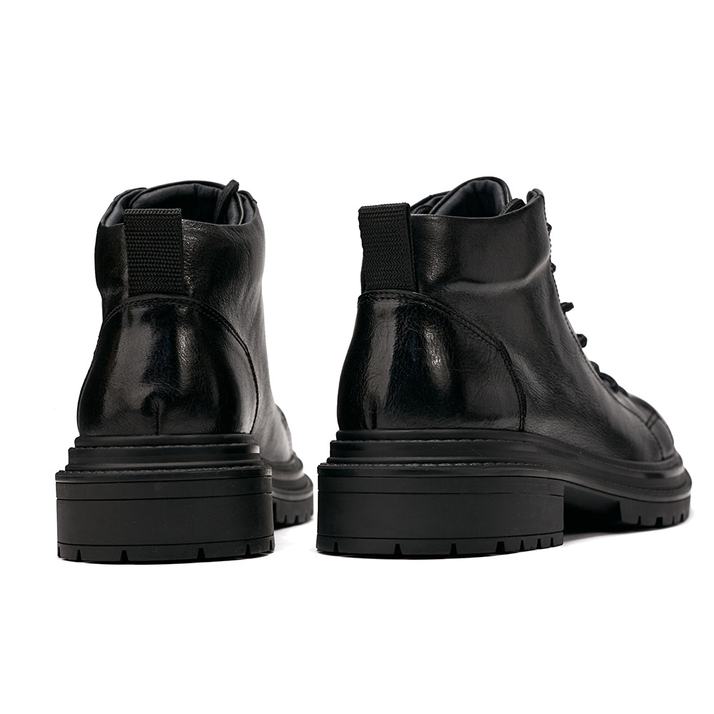 Genuine Leather Workwear Boots Men's Autumn And Winter Thick Bottom foto 4