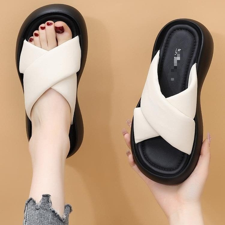 Soft-soled Slide Sandals For Outdoor Wear In Summer foto 2