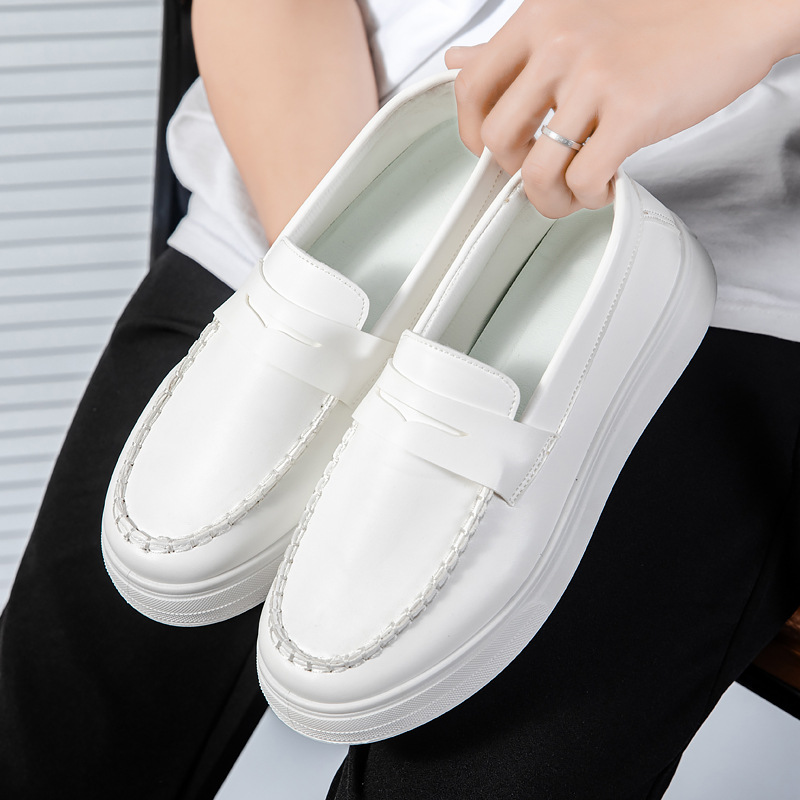 Men's Shoes British Style Summer Breathable Gommino foto 3