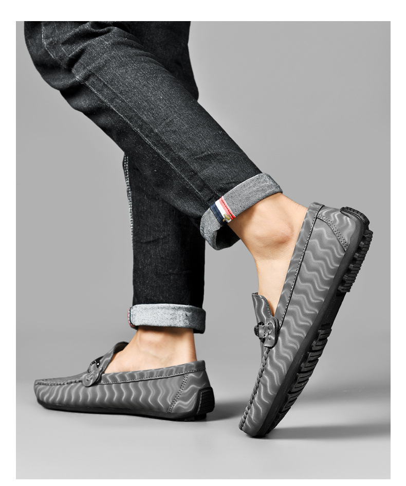 Men's Casual Trend Gommino Slip-on foto 4
