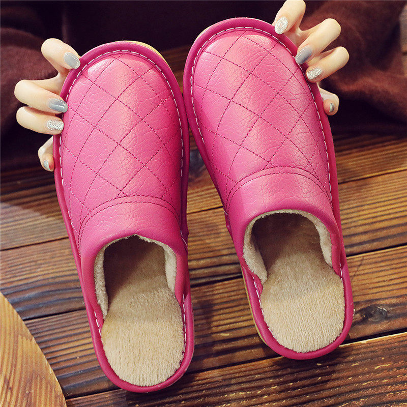 Home Leather Slippers For Men And Women foto 4
