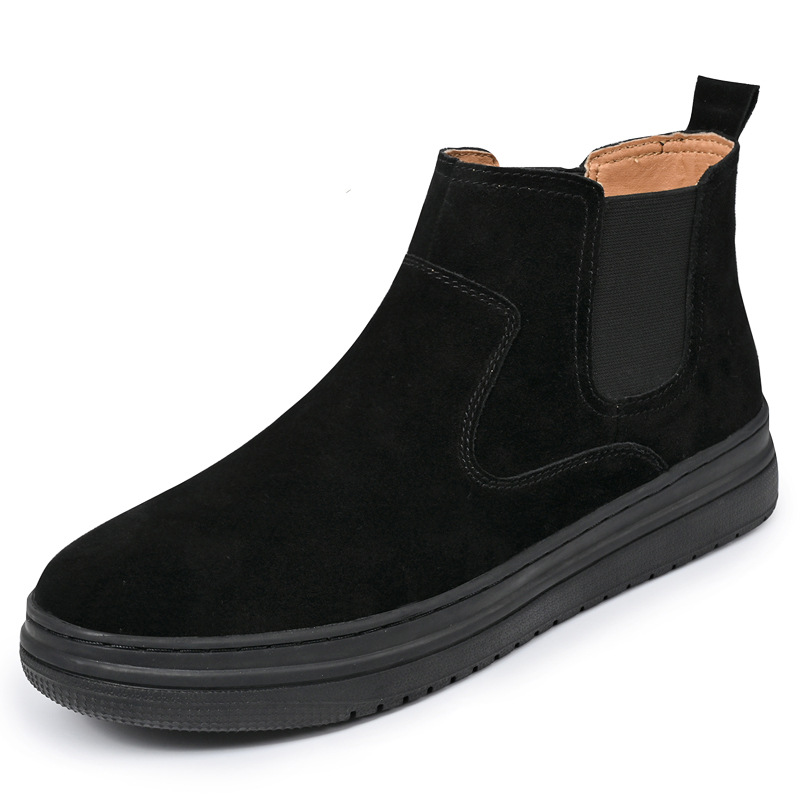 Men's Martin Boots Genuine Leather Mid-top foto 4