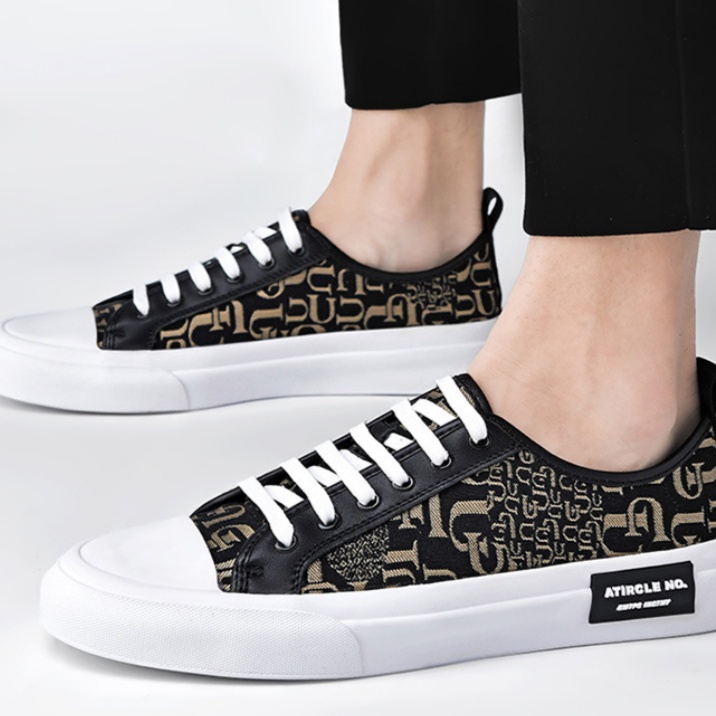 Versatile Personality-driven Casual Trendy Fashionable Skate Canvas Shoes foto 5