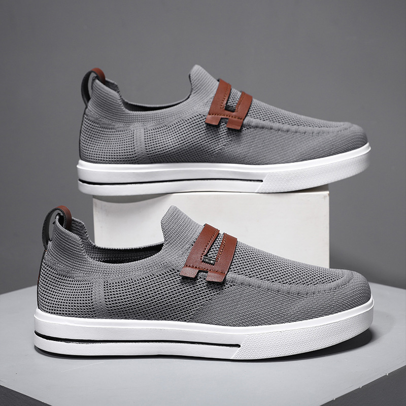 Men's Summer Breathable Casual Shoes Soft Elastic Mesh Lightweight foto 5
