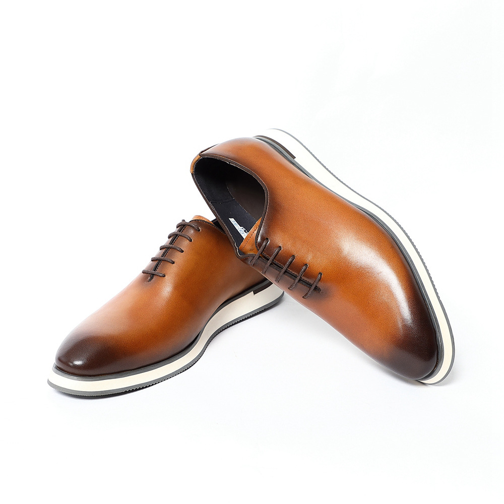 Casual Business High-end Handmade Oxford Business Men's Shoes foto 4