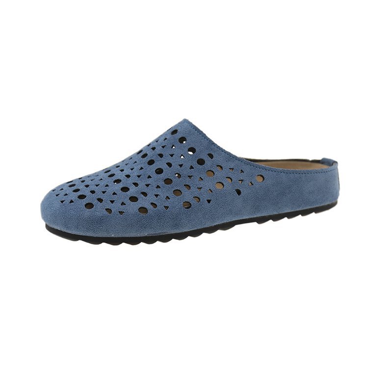 Women's Thick-soled Boken Toe-cap Half Slippers foto 2