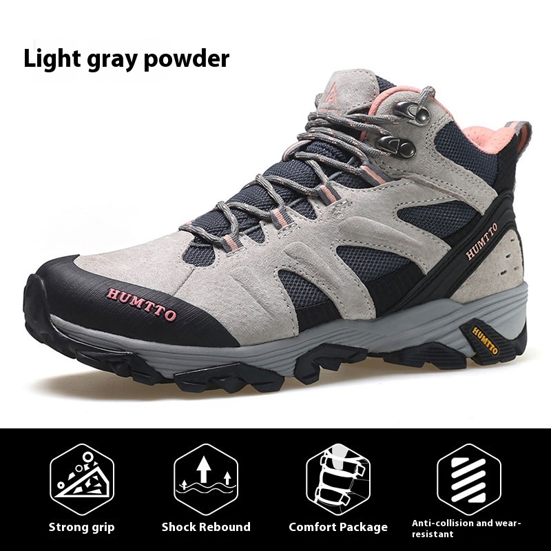 Waterproof Non-slip Boots Professional High-top Wear-resistant Hiking Boots foto 4