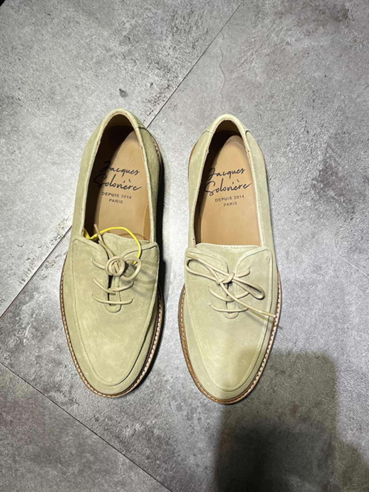 National Niche OLIVIER Yupi Men's Thick Bottom Retro Loafers foto 5