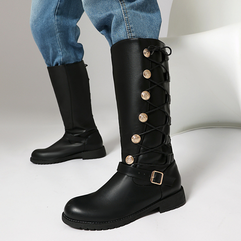 Men's High-top Leather Boots foto 3