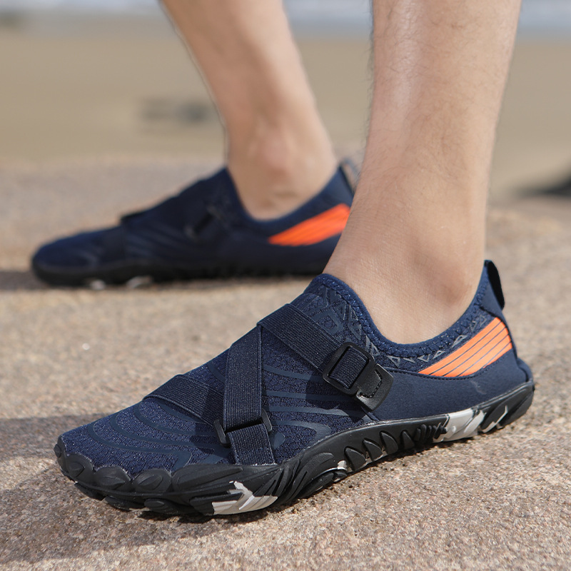 Outdoor Couple Five Finger Swimming Shoes Low-top Breathable Fitness Beach foto 4