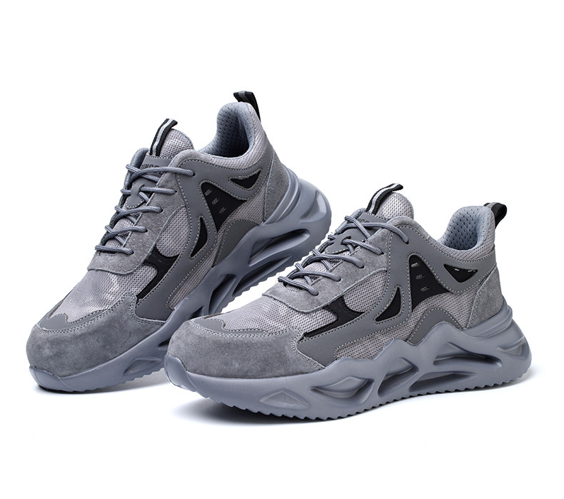 Anti Smashing Men's Protective Shoes foto 4