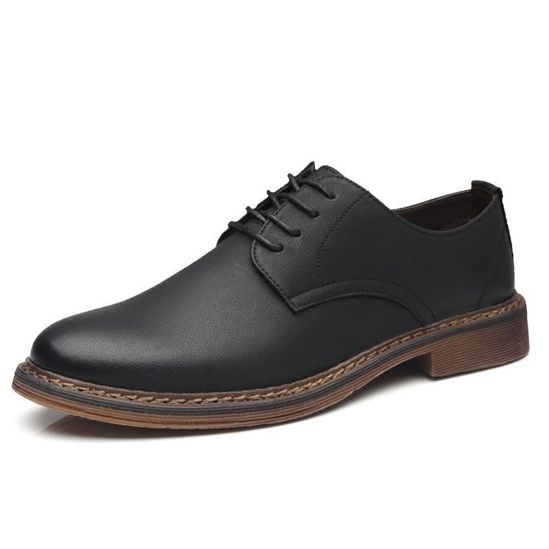 British Style Youth Casual Business Men's Shoes foto 3