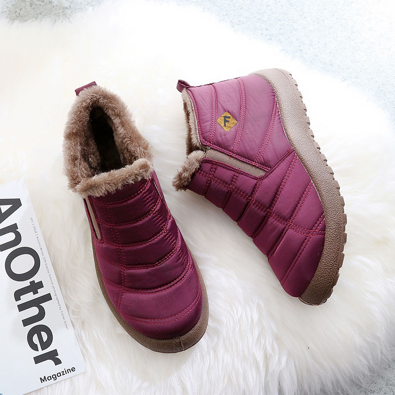 Winter Men's Cotton Shoes High-top Warm Fleece-lined foto 2