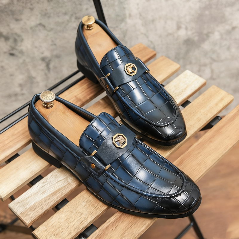 Cortex British Style Men's Formal Business Casual Leather Shoes foto 4