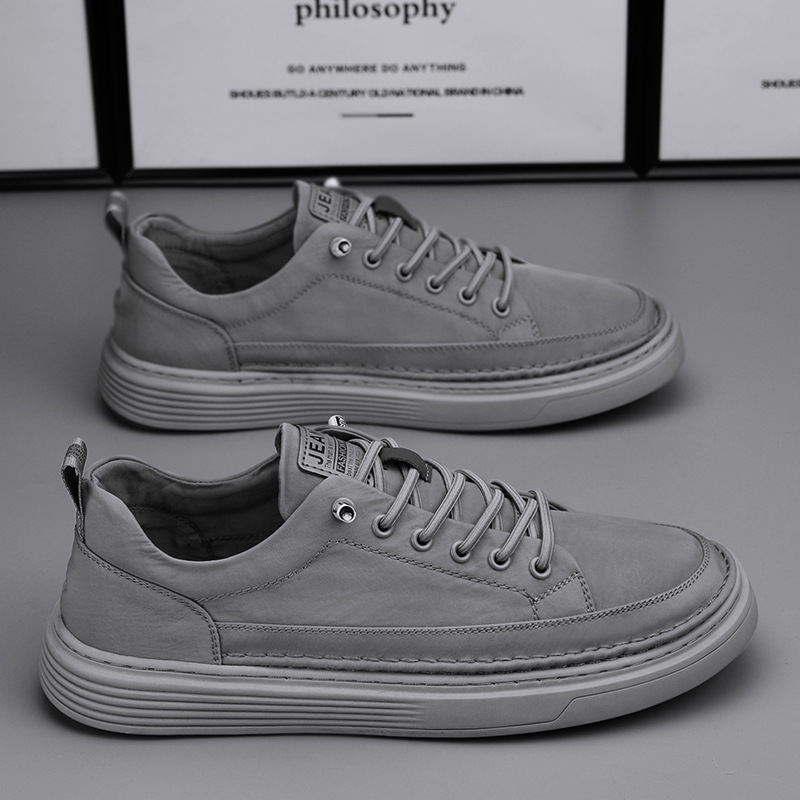 Canvas Men's Shoes Summer New Breathable Casual Flat foto 2
