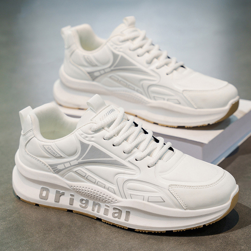 Mens Retro Soft-soled Non-slip Casual Sneakers foto 4