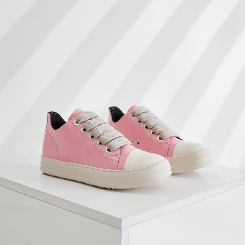 Thick Shoelace Personalized Thick Bottom Stitching Candy Color Women's Shoes foto 3