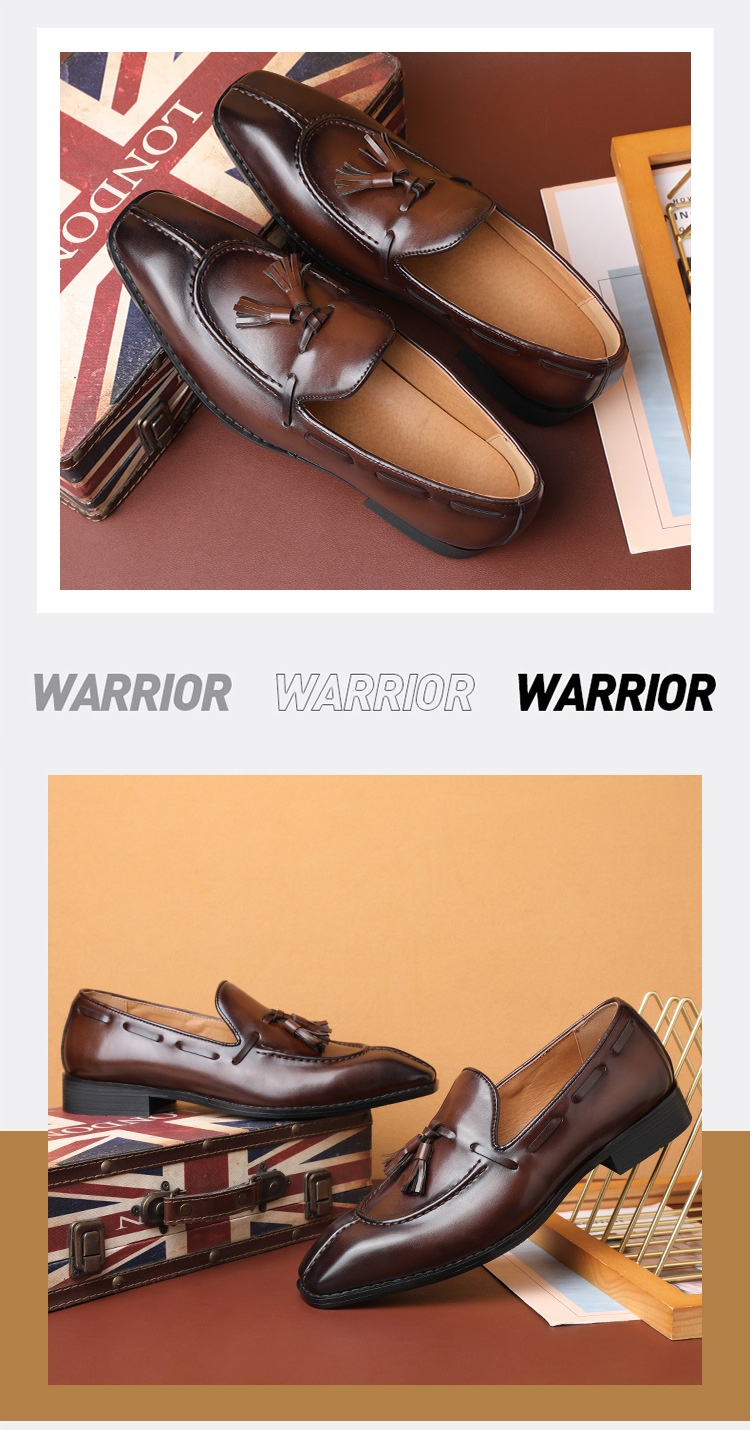 Business Casual Breathable Leather Shoes foto 2