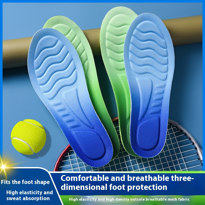 Plastic Mobile Phone Cloud Technology 4D Sports Shock-absorbing Insole foto 2