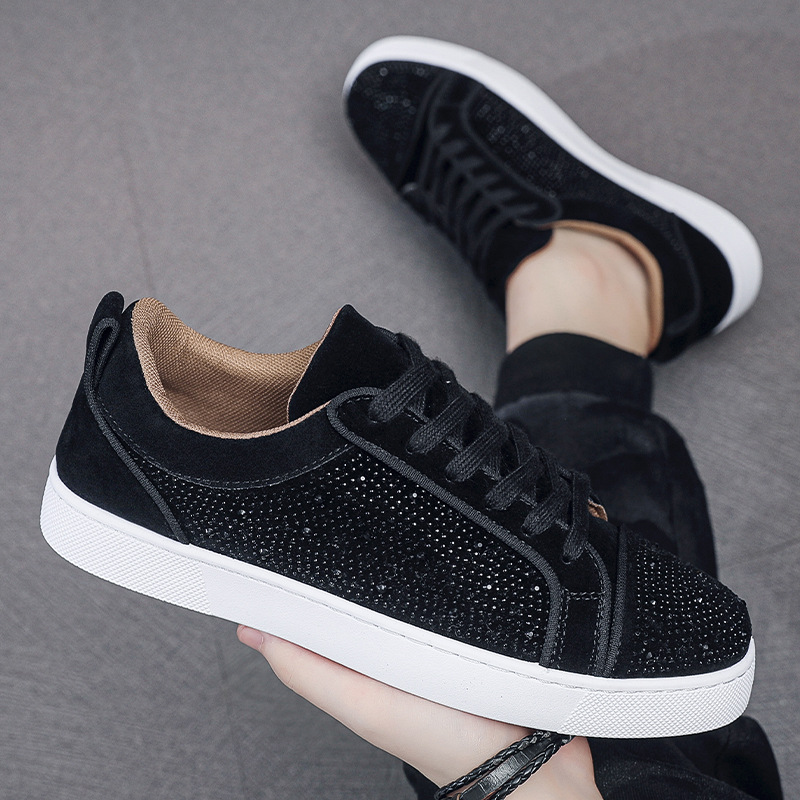 Men's Hot Drilling Casual Fashion Trends Sports Hong Kong Style Youth Shoes foto 4