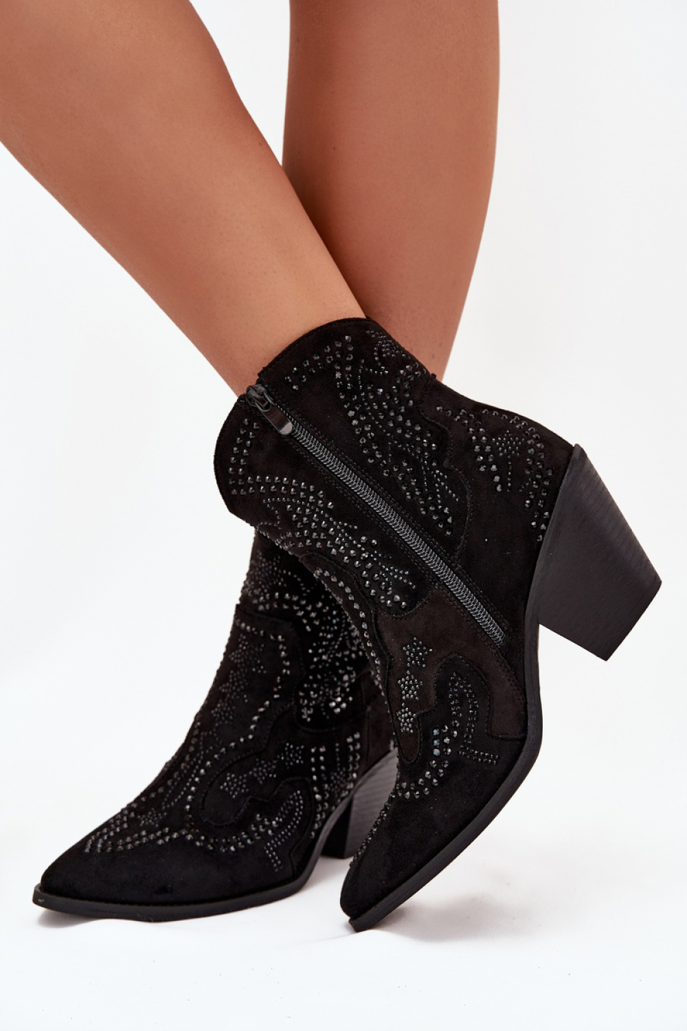 Laarsjes met hoge hak Step in style