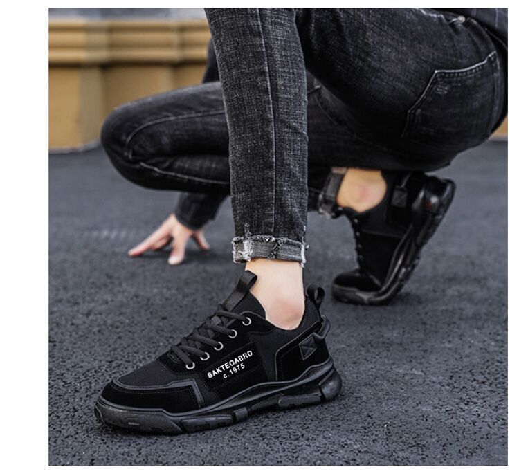 Trendy Retro Korean Type Men's Outdoor Shoes foto 2