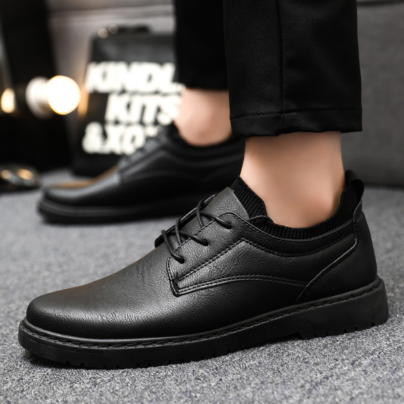 Plus Size Business Casual Leather Shoes Summer foto 4