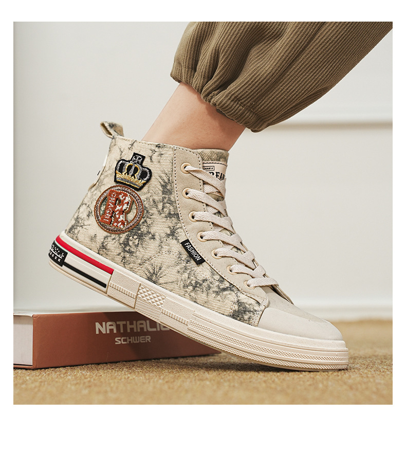 Men's Summer Breathable Casual Canvas Shoes foto 3