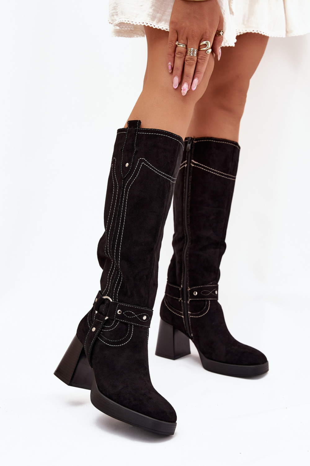 Laarzen met hoge hakken Step in style