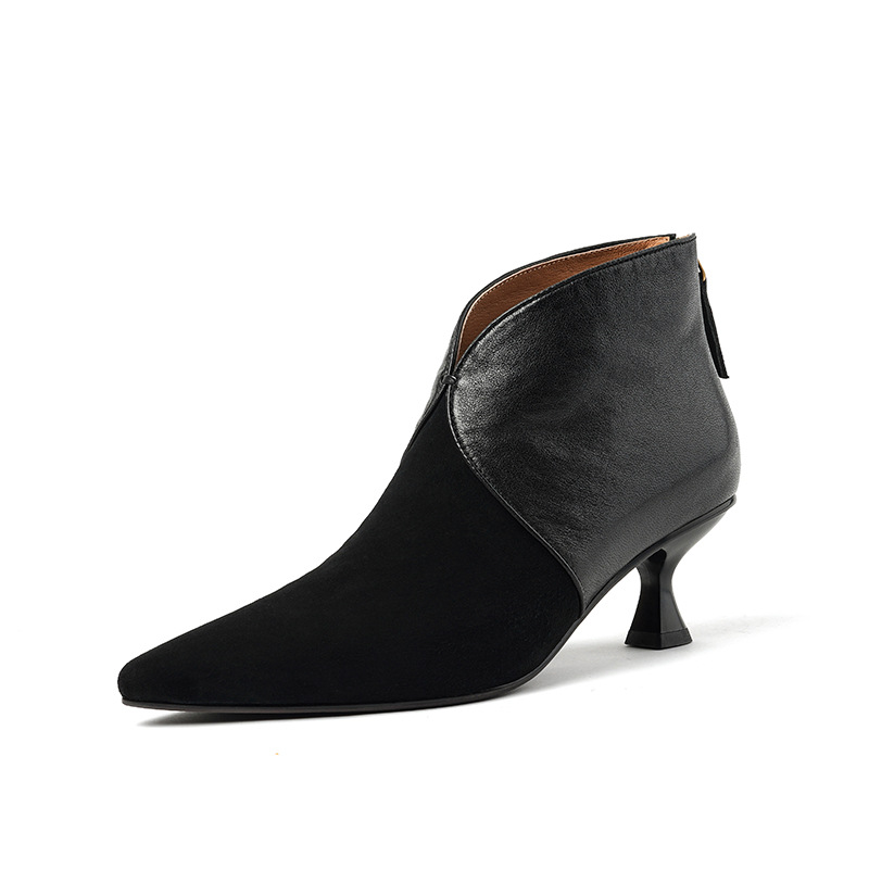 Super Soft Lambskin Ankle Boots For Women foto 5